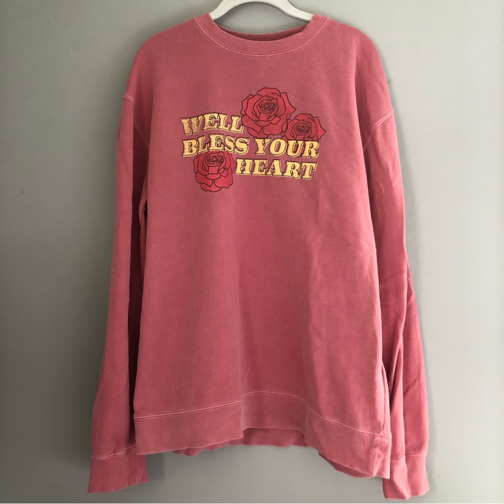 living fully co well bless your heart sweatshirt